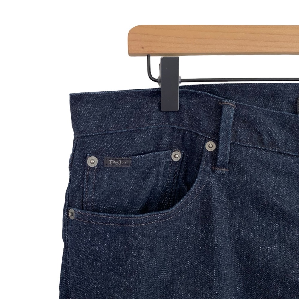 Polo Ralph Lauren Hampton Relaxed Straight Jeans in Miller Rinse - Picture 7 of 13